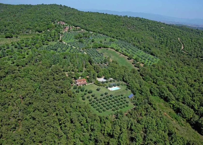 Tuscany Lucignano View from Property