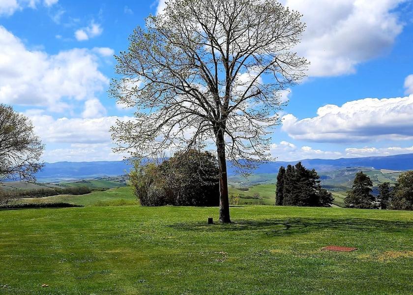 Tuscany San Casciano dei Bagni View from Property