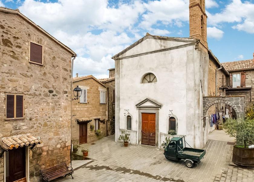 Lazio Castiglione in Teverina View from Property