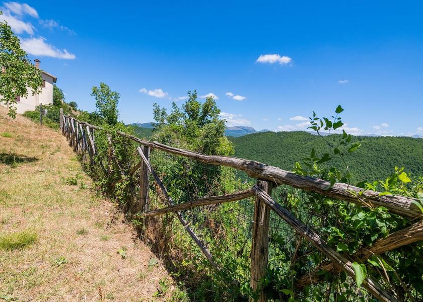 Umbria Sellano View from Property