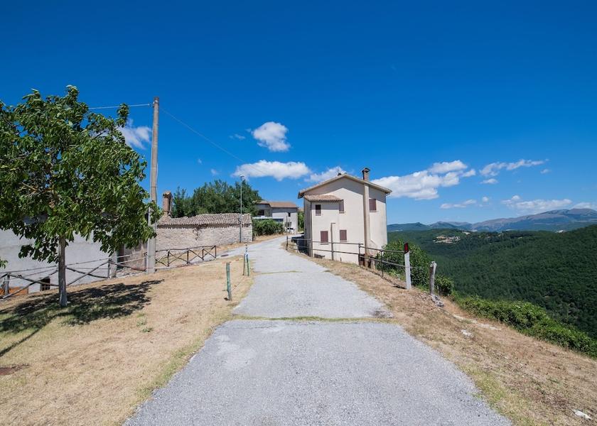Umbria Sellano View from Property