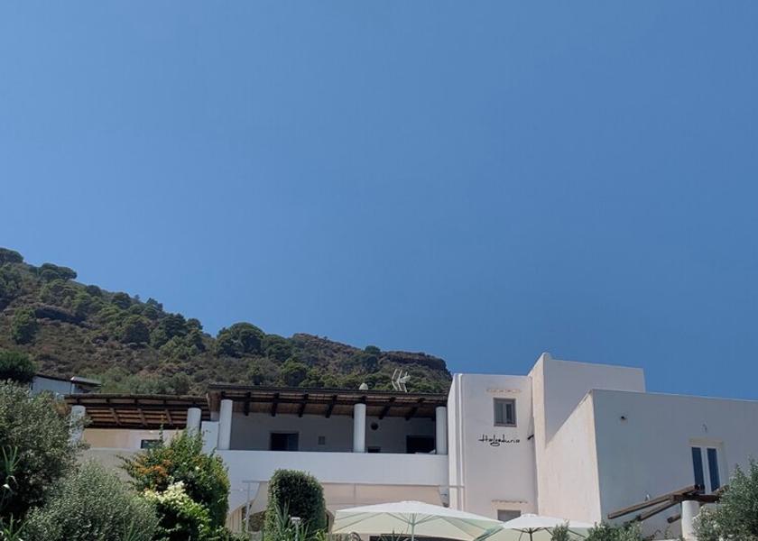 Sicily Santa Marina Salina Facade