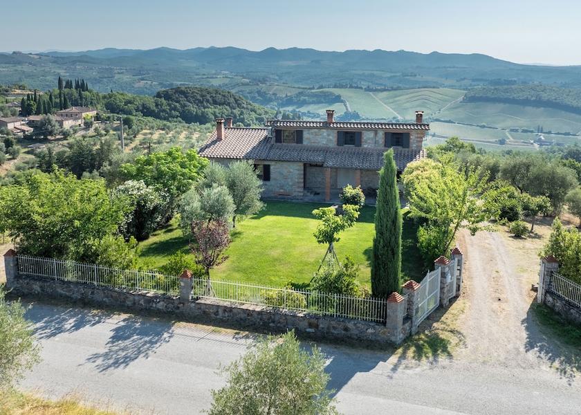 Tuscany Castelnuovo Berardenga Facade