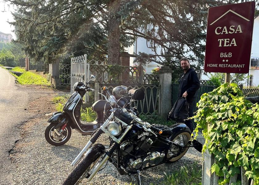Piedmont Tagliolo Monferrato View from Property