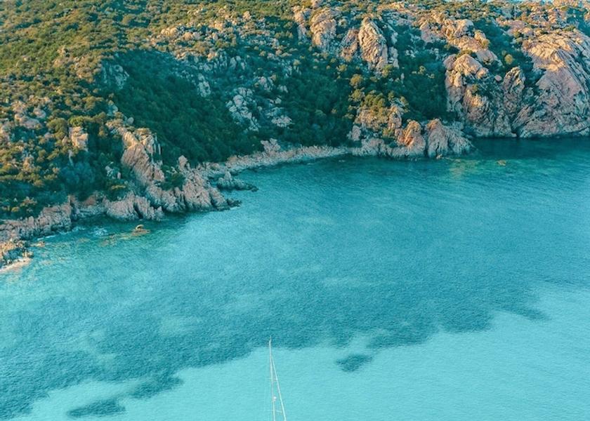 Sardinia Orosei Aerial View