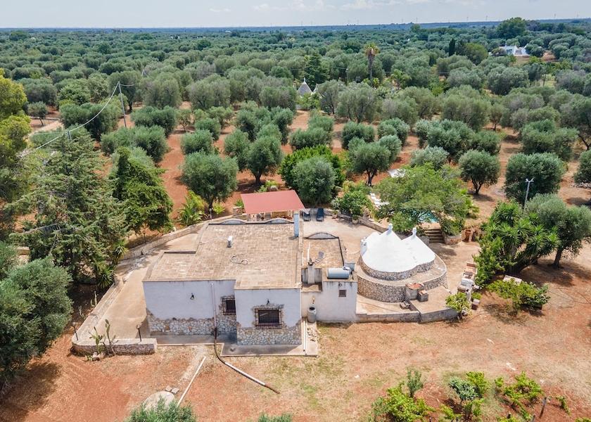 Puglia San Michele Salentino Aerial View