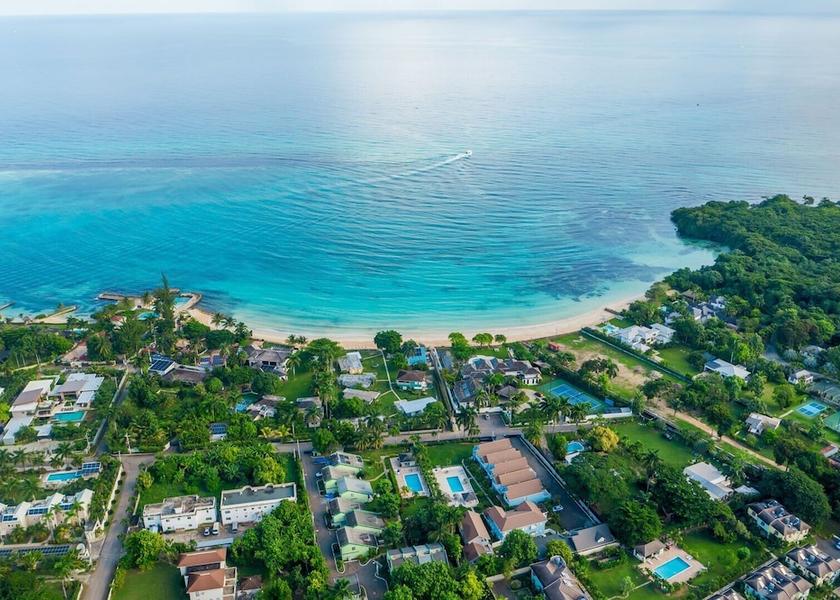Saint James Ocho Rios Aerial View