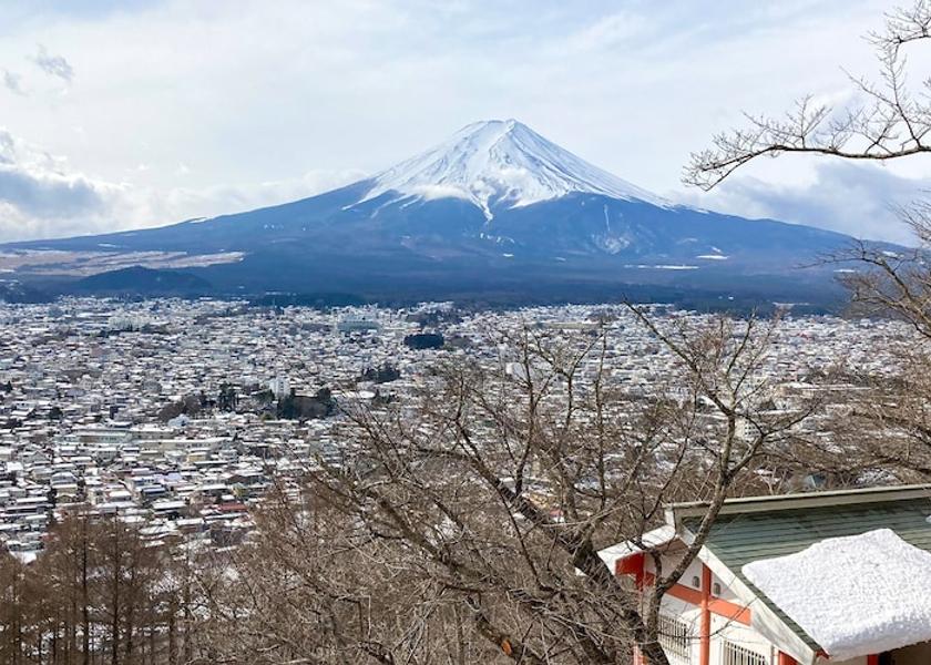 Yamanashi Fujiyoshida City View from Property