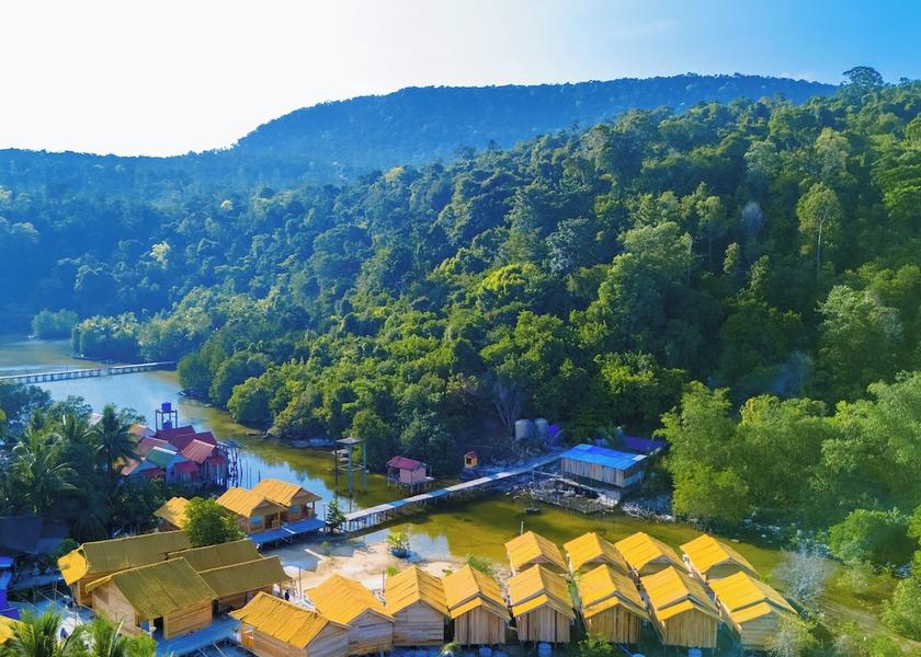 Koh Kong Koh Rong Aerial View