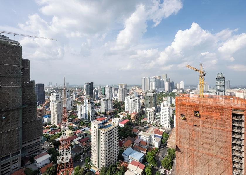 Kandal Phnom Penh City View from Property