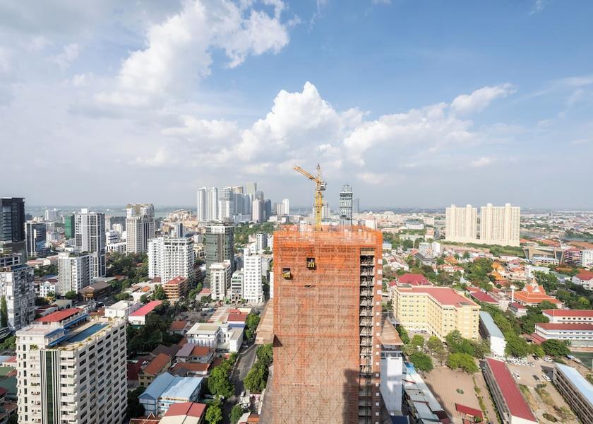 Kandal Phnom Penh City View from Property