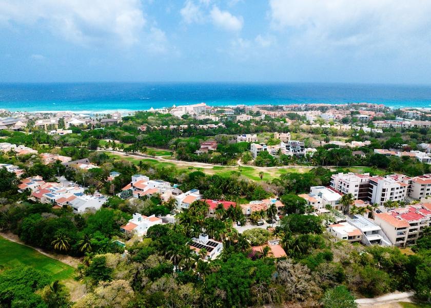 Quintana Roo Puerto Aventuras Aerial View