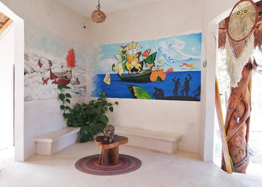 Quintana Roo Isla Holbox Interior Entrance