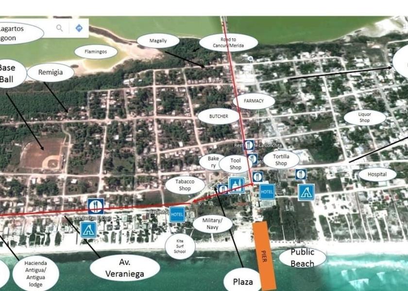 Yucatán Tizimín Aerial View