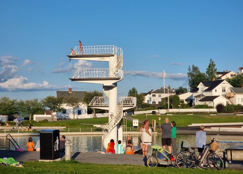 Innlandet Gjovik Beach