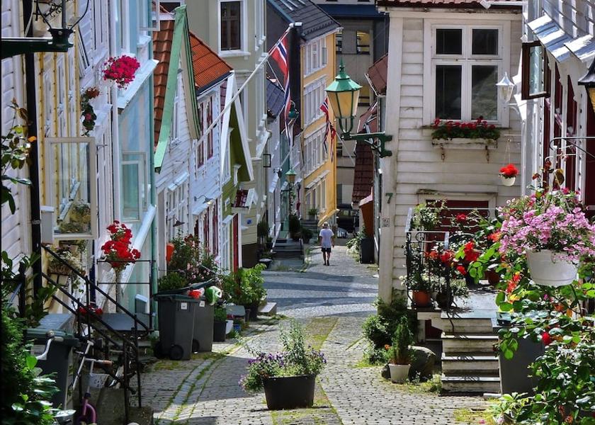 Hordaland (county) Bergen Exterior Detail