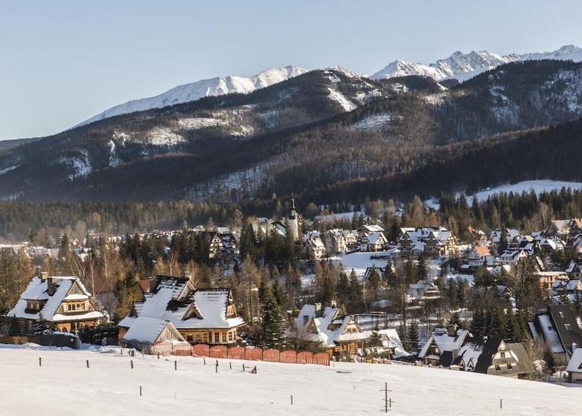 Lesser Poland Voivodeship Koscielisko Aerial View