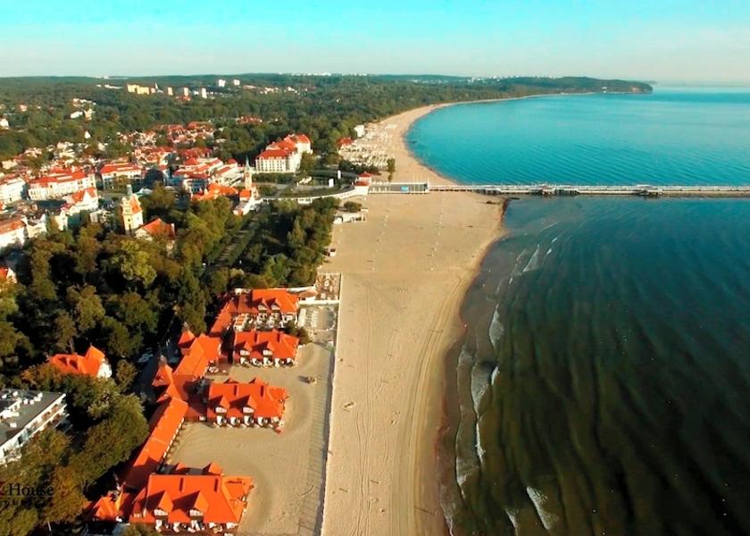 East Pomeranian Voivodeship Sopot Exterior Detail