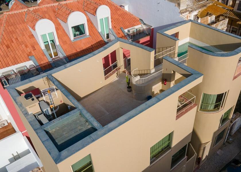 Faro Vila Real Santo Antonio Aerial View