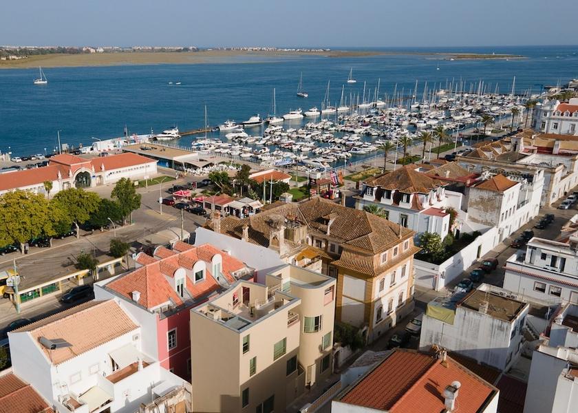 Faro Vila Real Santo Antonio Aerial View