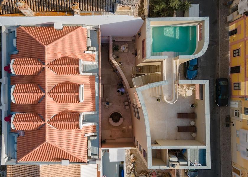 Faro Vila Real Santo Antonio Aerial View