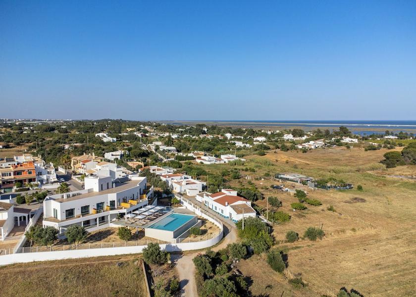Faro Olhao Aerial View
