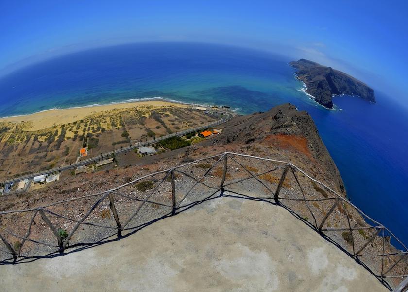 Madeira Region Porto Santo Aerial View
