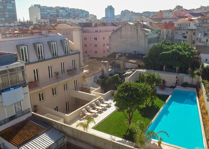 Lisboa Region Almada Aerial View