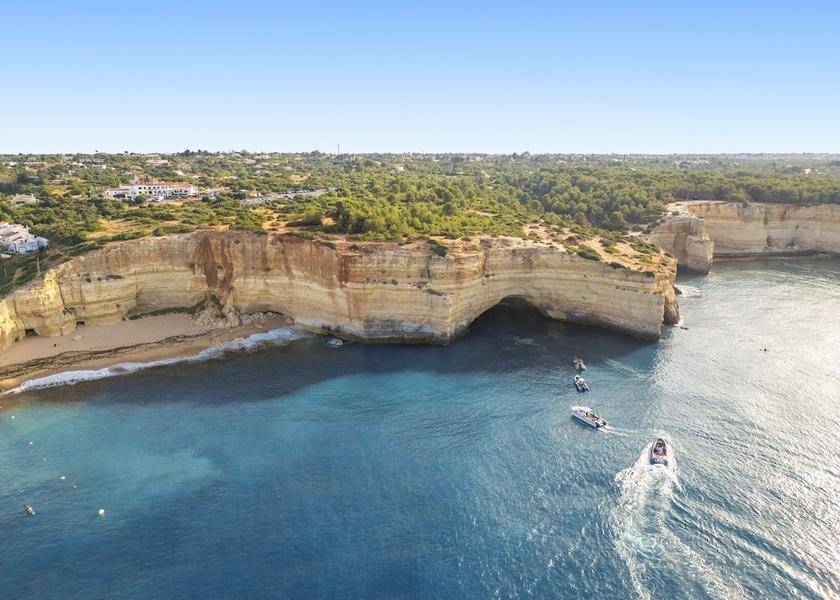 Faro District Albufeira Aerial View