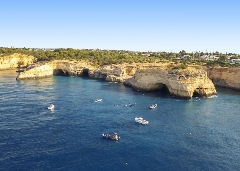 Faro District Albufeira Aerial View