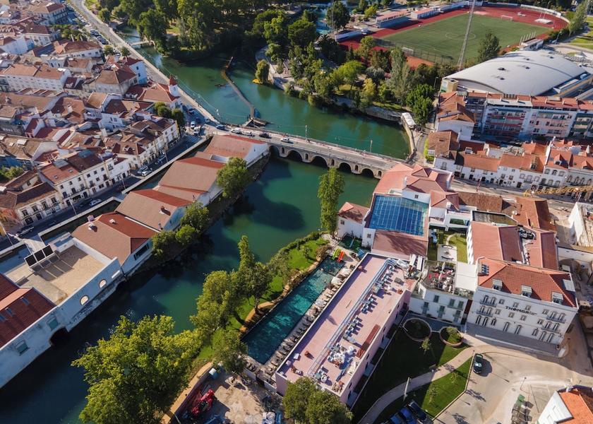 Santarém Tomar Aerial view