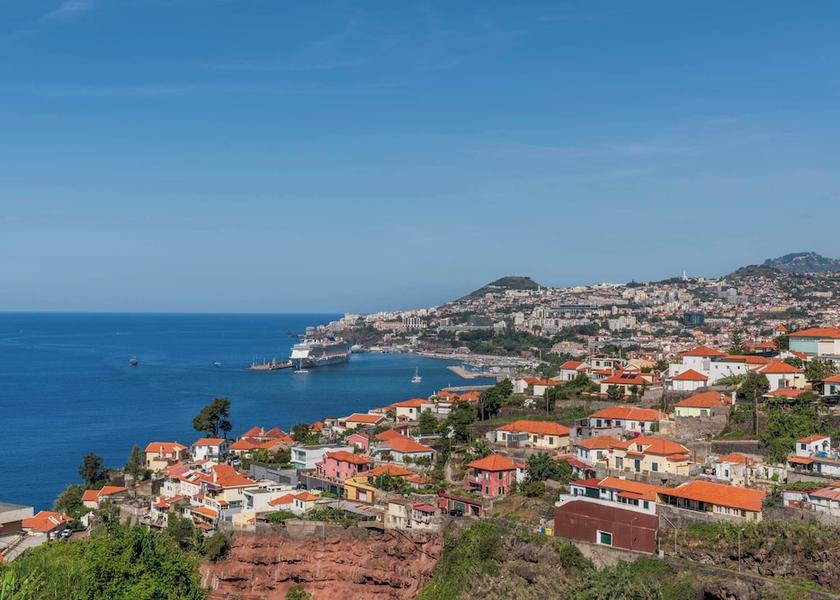 Madeira Funchal Aerial View
