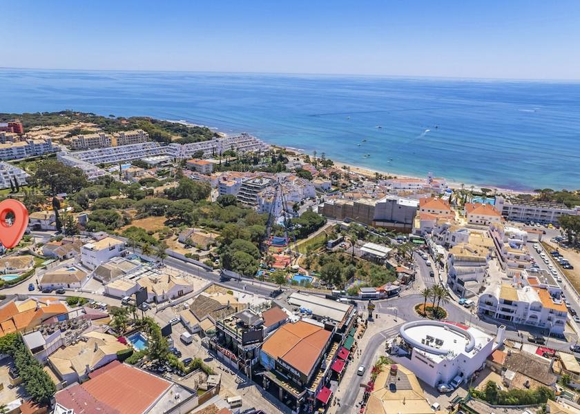 Faro District Albufeira Aerial View