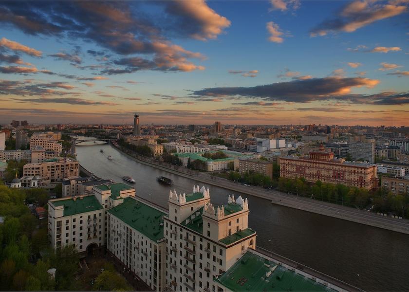 Moscow Oblast Moscow Aerial View