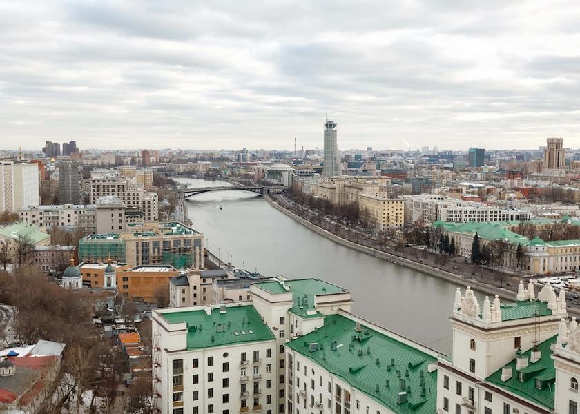 Moscow Oblast Moscow City View from Property