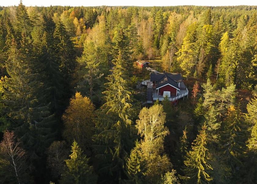 Orebro County Tived View from Property