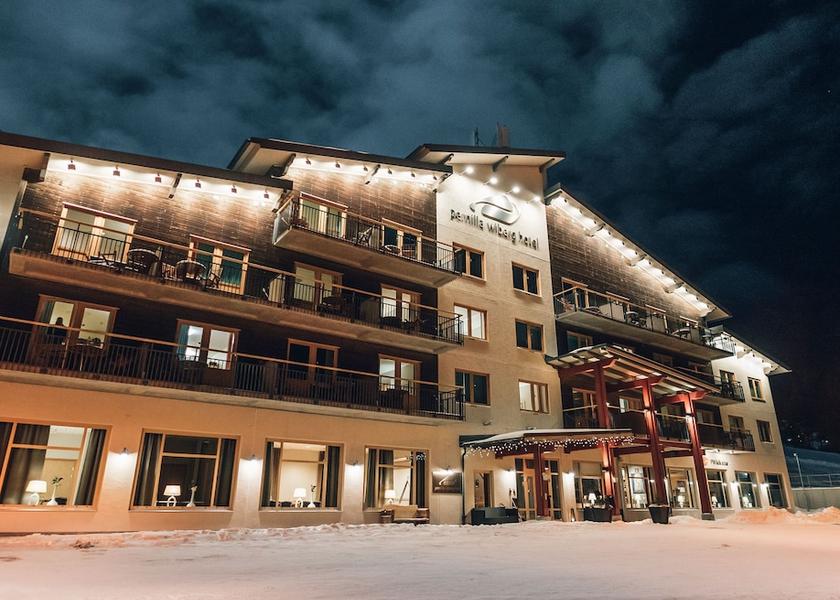 Dalarna County Idre Front of property - evening/night