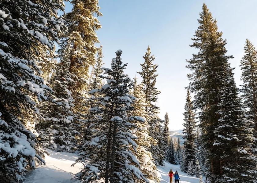 Montana Big Sky Snowshoeing