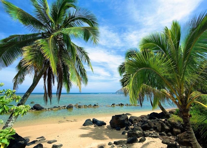 Hawaii Princeville Beach