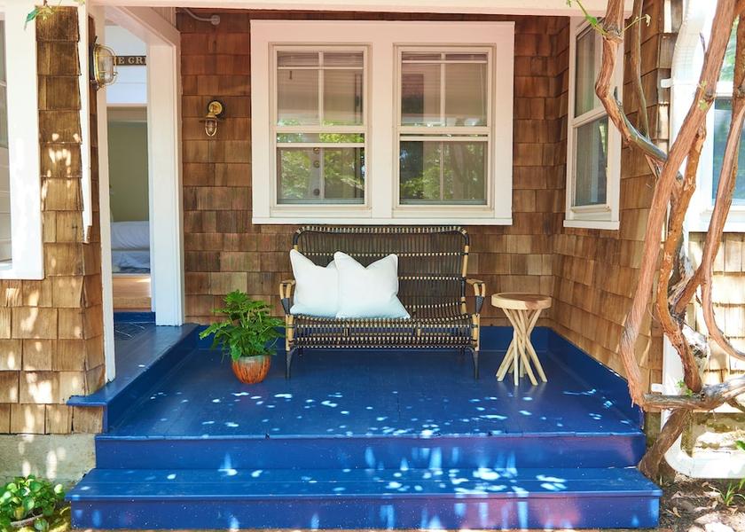 New York Bellport Porch