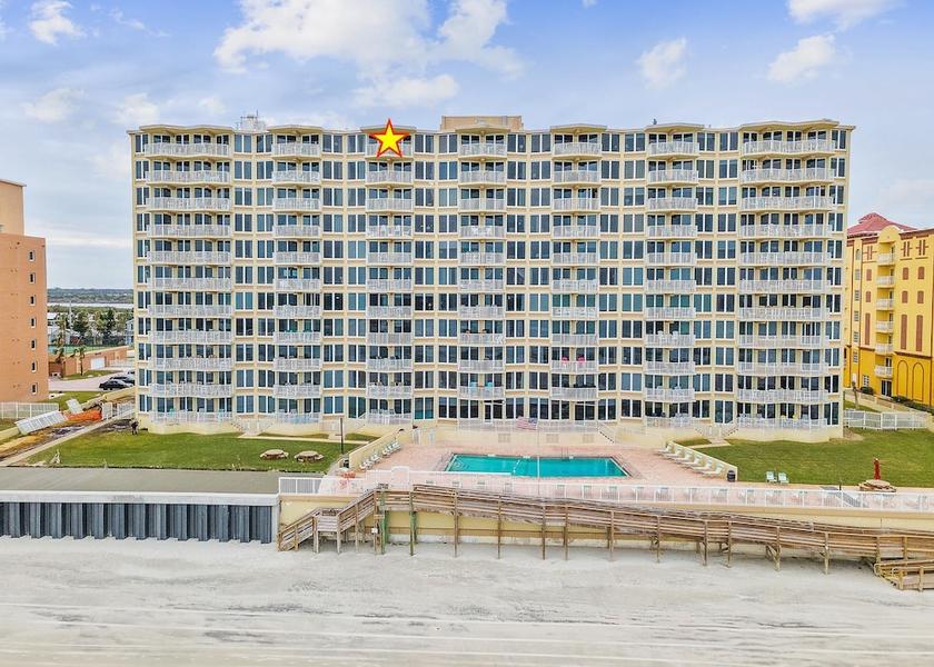 Florida Daytona Beach Shores Exterior Detail