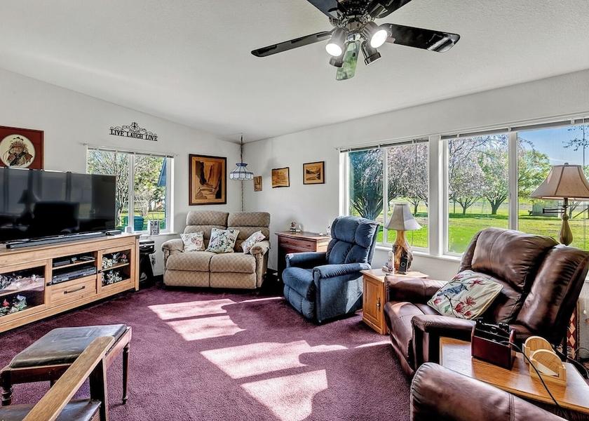 Washington Prosser Room layout blue print