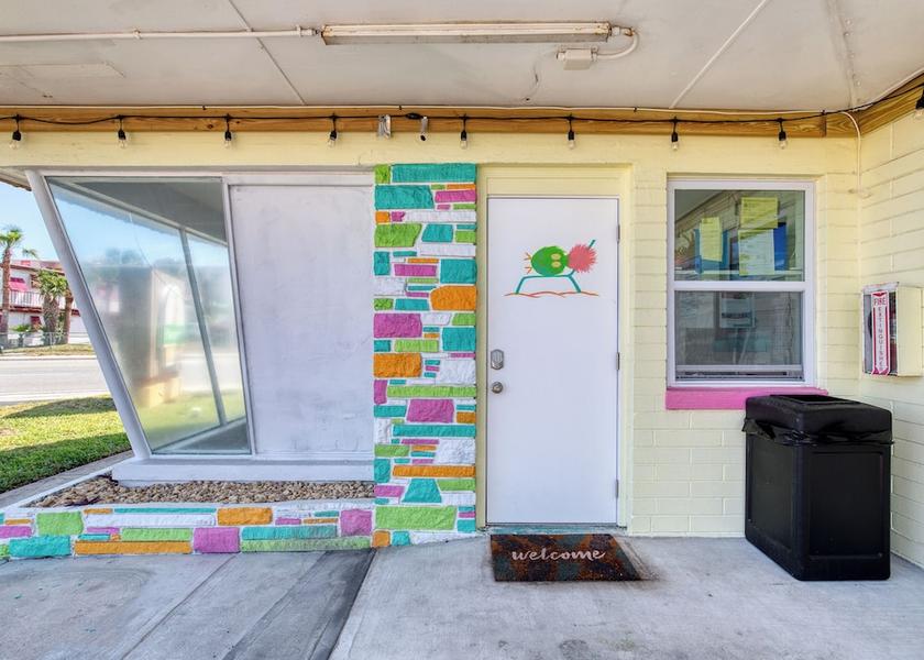 Florida Daytona Beach Shores Exterior Detail