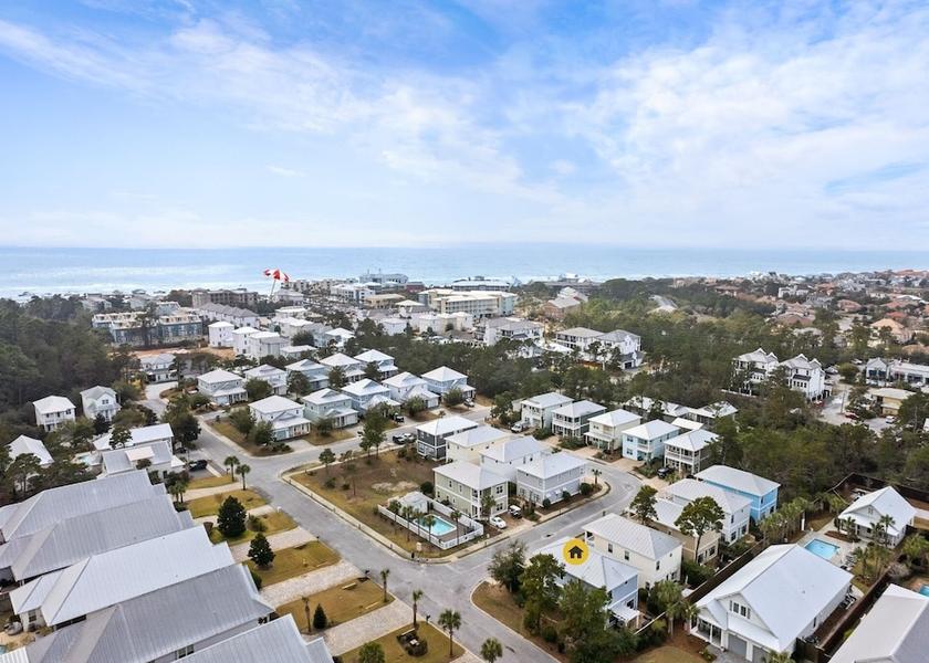 Florida Santa Rosa Beach Aerial View
