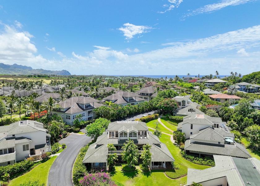 Hawaii Koloa Aerial View
