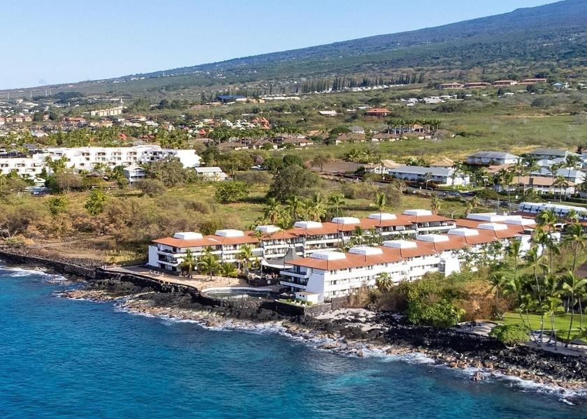 Hawaii Kailua-Kona Aerial view