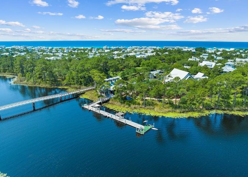 Florida Santa Rosa Beach Aerial View