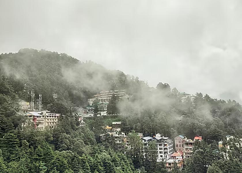 Himachal Pradesh Dalhousie Hotel View