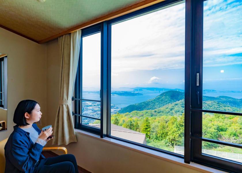 Kagawa Sakaide Japanese-Style Room with Ocean View - Non-Smoking