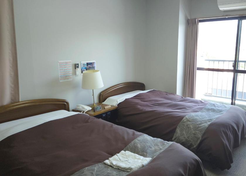 Kumamoto Aso Japanese-Western Style Room with 2 Single Beds - Non-Smoking